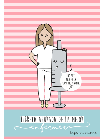 Pack Enfermera en apuros (Libro + Libreta)